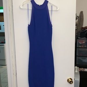 Royal blue dress
